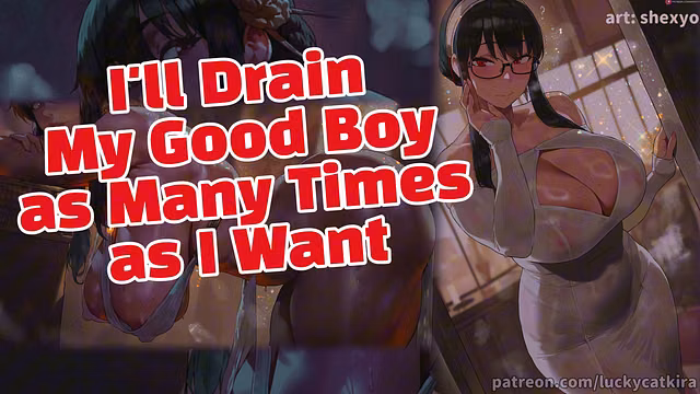 Feral Fdom Drains Your Balls Over and Over CUM IN HER BREED HER DO IT ASMR