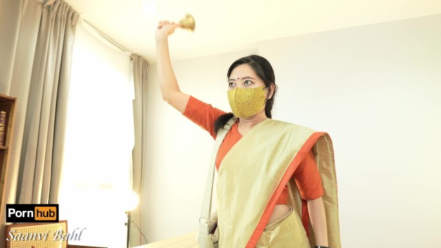 Indian Head-Mistress teach how to fuck Asshole Roughly !