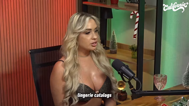Podcast subtitled with hot brazilian model